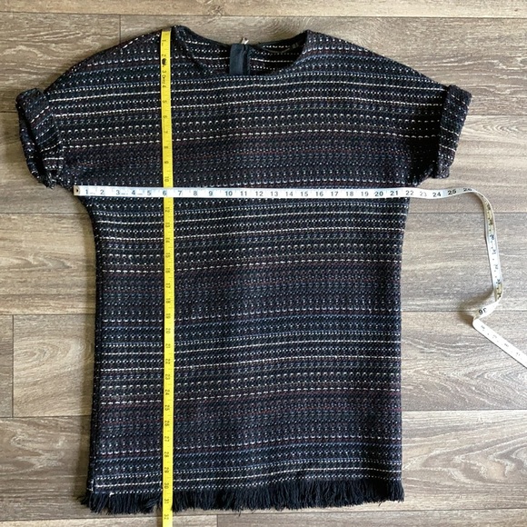 Zara Trafaluc Collection Fringe Dress Jacket Med - Picture 12 of 12